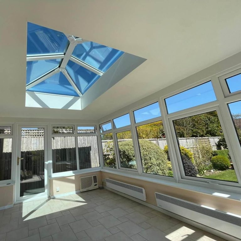 Flat Roof from Inside