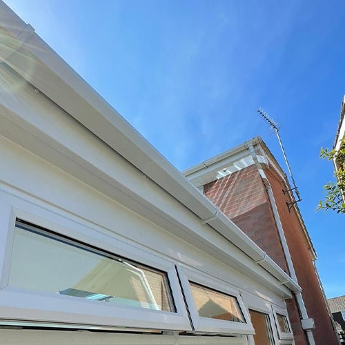 Flat Roof Fascias and Gutters
