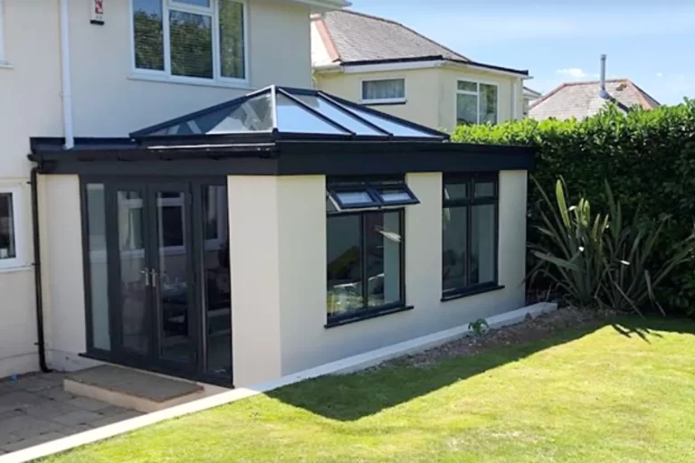 flat roof conservatory