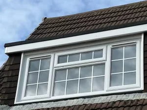 Large uPVC Window on the First Floor of a House