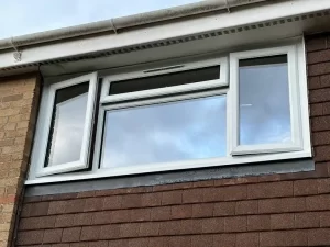 Bedroom uPVC Window Open