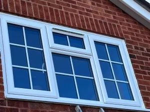 Large uPVC Window on a Brick House