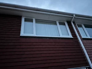 Bedroom uPVC Window in the Evening