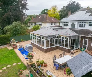 tiled roof conservatory conversion in Bournemouth completed