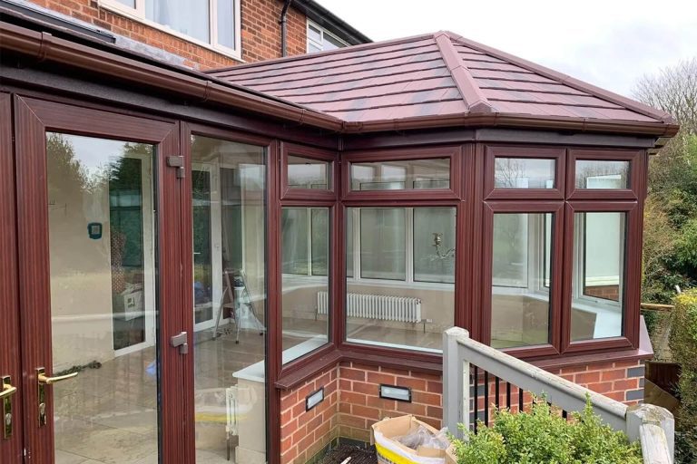 where most heat lost conservatory