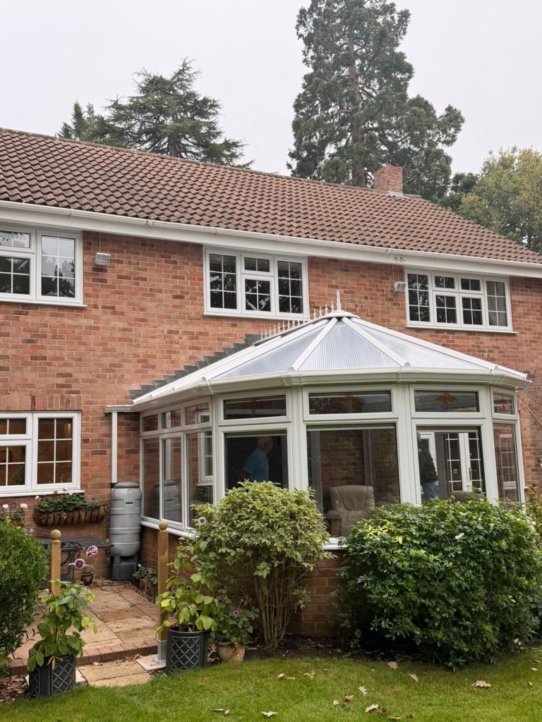 Eco-Shield roof install in Newbury, Berkshire - external shot alt angle