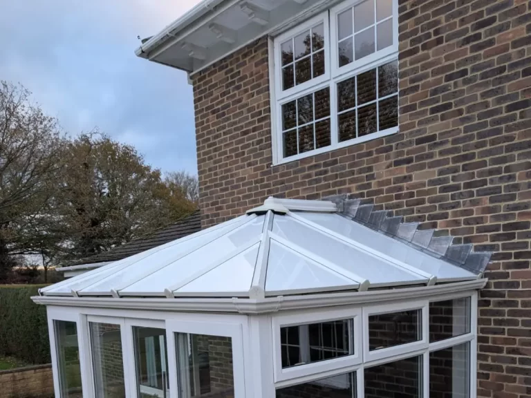 conservatory roof conversion from glass to Eco-Panels in Horsham, West Sussex