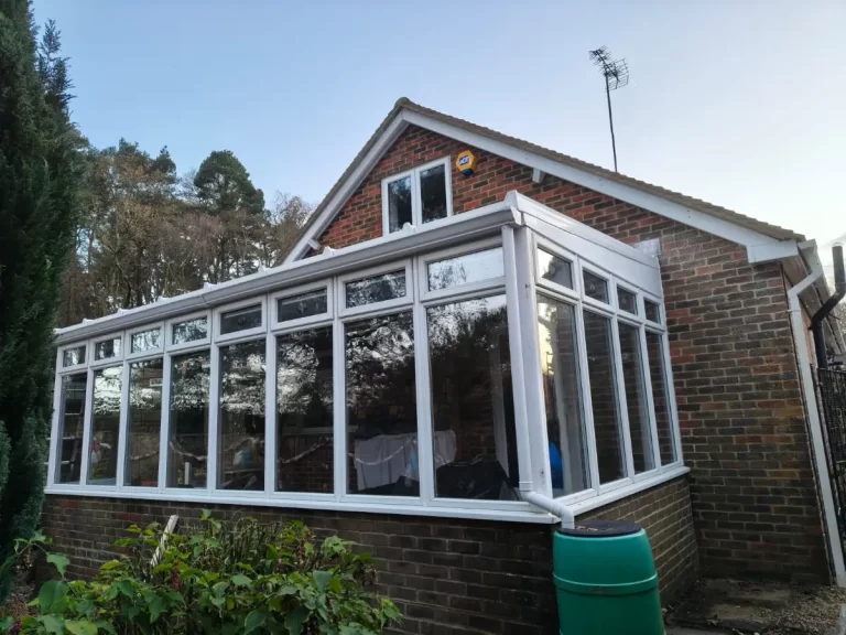 polycarbonate roof upgrade using Eco-Shield technology in Midhurst, West Sussex