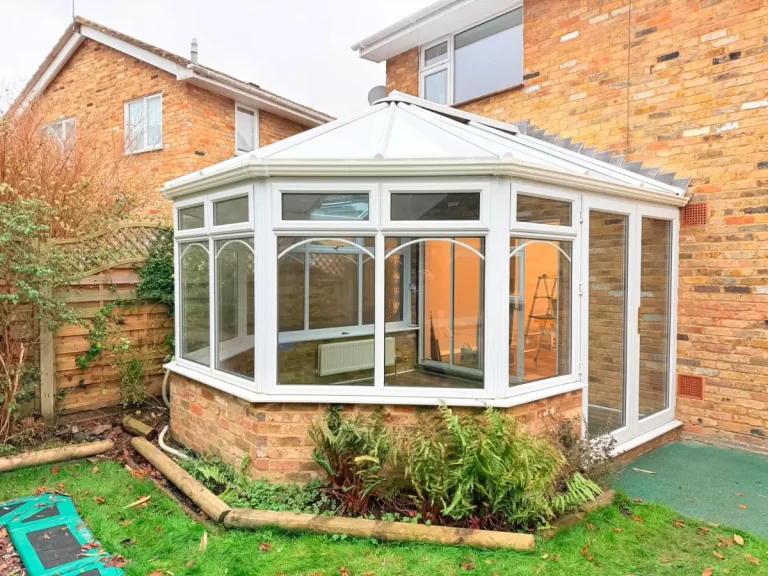 victorian conservatory roof upgrade from polycarbonate to Eco-Panels in Wokingham, Berkshire