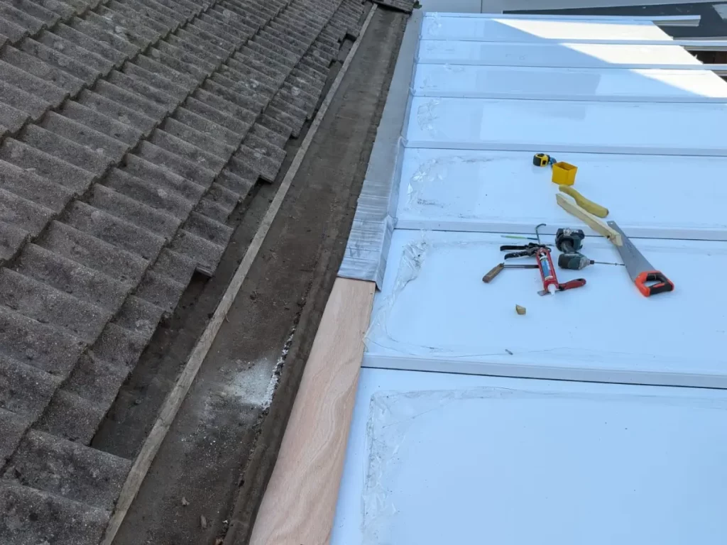 polycarbonate to Eco-Panel conservatory roof upgrade in Bournemouth, Dorset