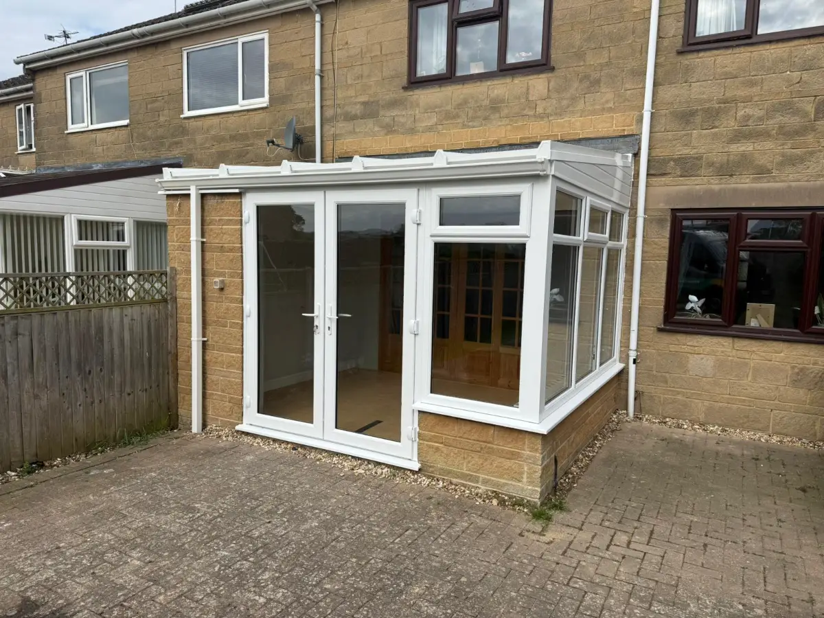 new conservatory with Eco-Panels installation in Taunton, Somerset