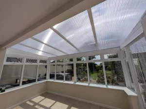 polycarbonate conservatory roof upgrade bridgwater somerset