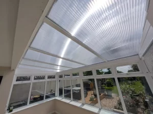 polycarbonate conservatory roof upgrade bridgwater somerset