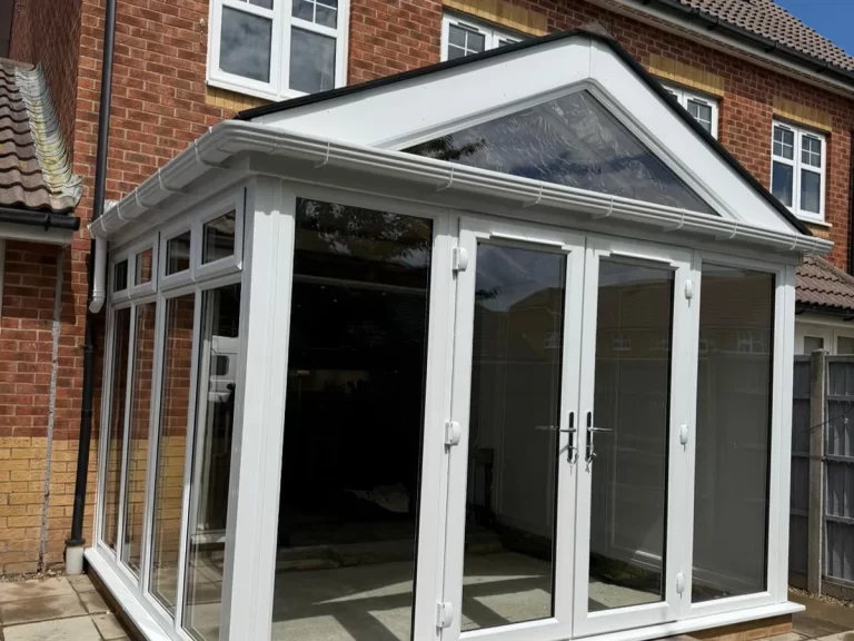 new conservatory and warmer roof build in gosport, hampshire