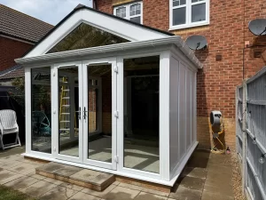new conservatory and warmer roof build in gosport, hampshire